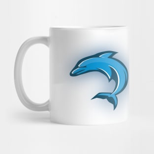 The Glowing Dolphin Mug